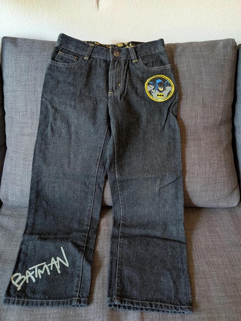 Vintage 2000 Batman Boy's Jeans Size 7
